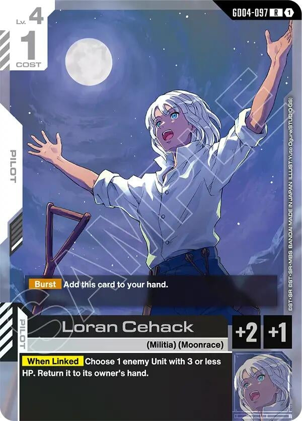 Image for Loran Cehack [GD04-097] - Gundam Card Game