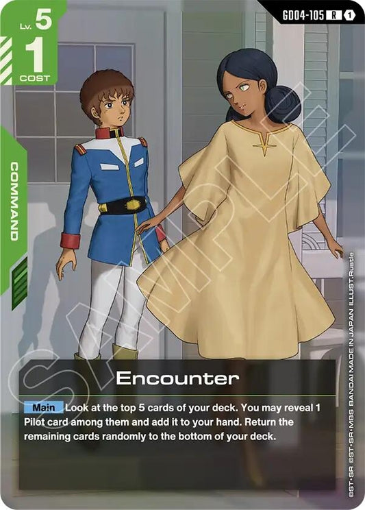Image for Encounter [GD04-105] - Gundam Card Game