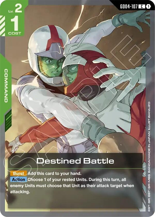 Image for Destined Battle [GD04-107] - Gundam Card Game