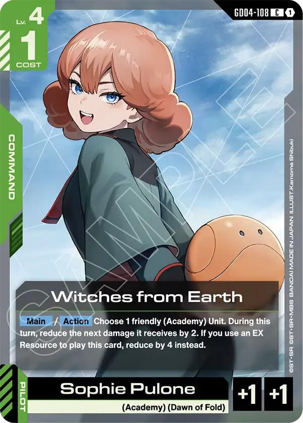 Image for Witches from Earth [GD04-108] - Gundam Card Game