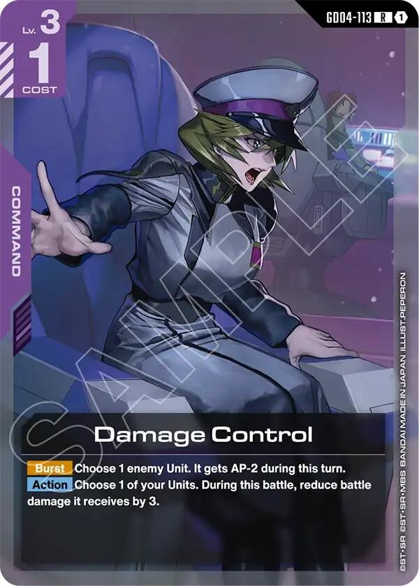 Image for Damage Control [GD04-113] - Gundam Card Game