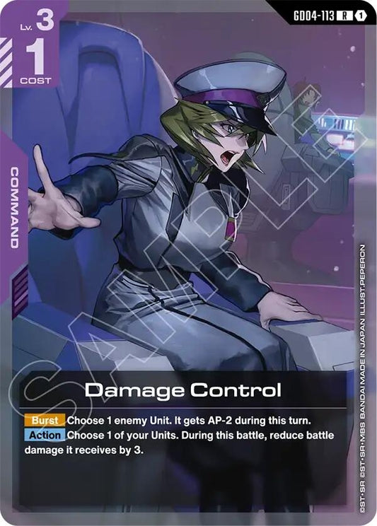 Image for Damage Control [GD04-113] - Gundam Card Game