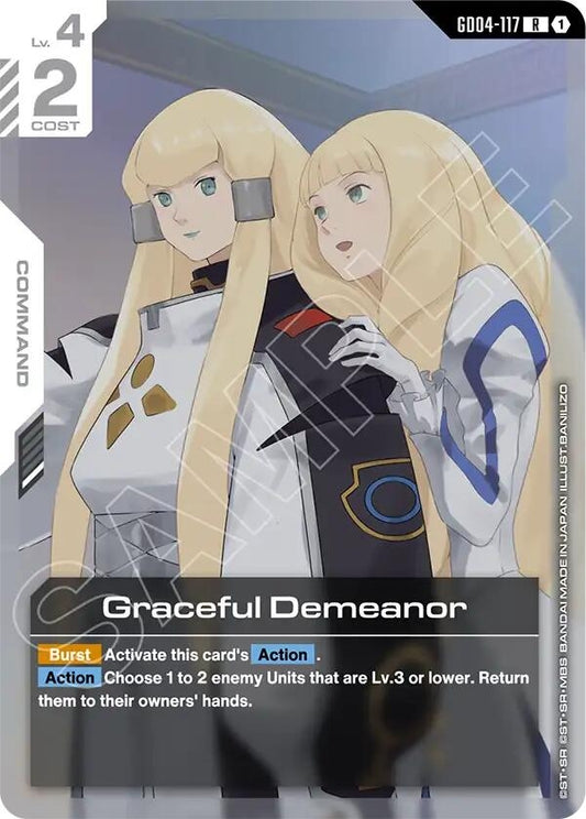 Image for Graceful Demeanor [GD04-117] - Gundam Card Game