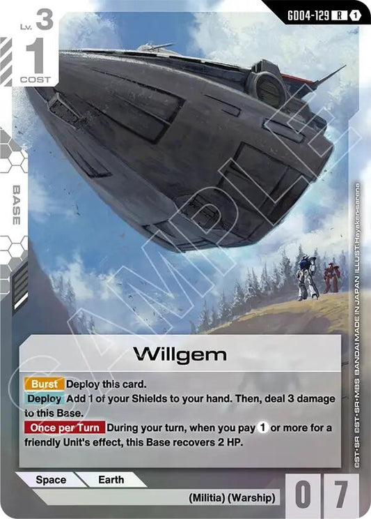 Image for Willgem [GD04-129] - Gundam Card Game