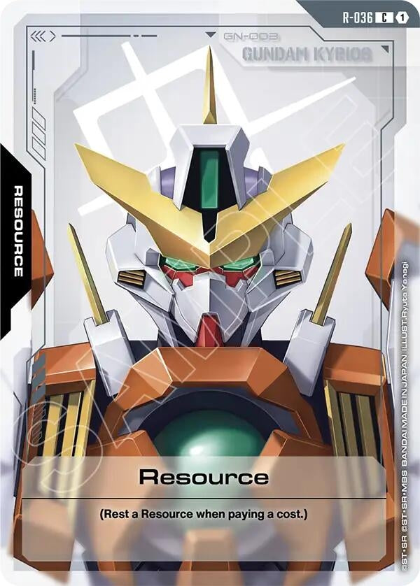 Image for Resource (R-036) [R-036] - Gundam Card Game