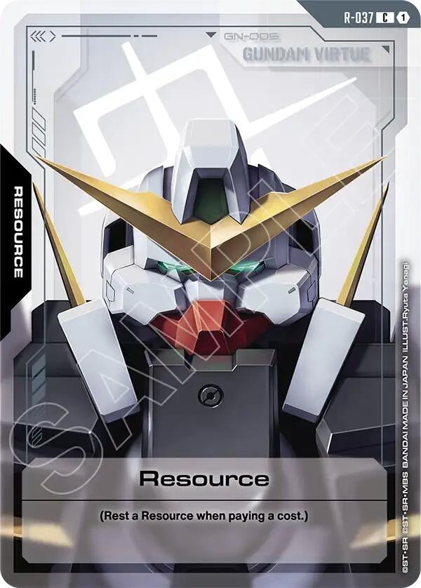 Image for Resource (R-037) [R-037] - Gundam Card Game