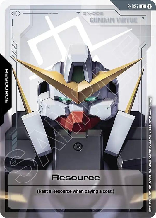 Image for Resource (R-037) [R-037] - Gundam Card Game