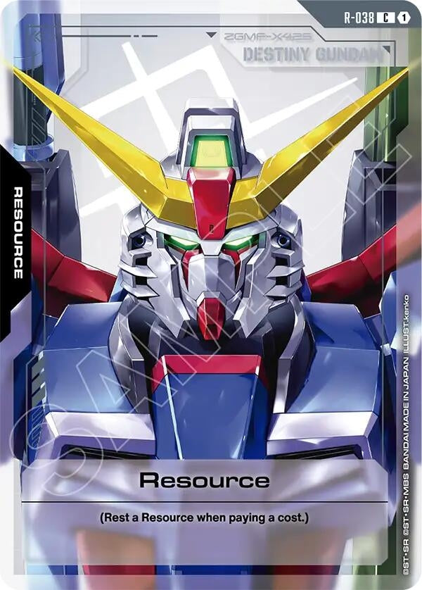 Image for Resource (R-038) [R-038] - Gundam Card Game