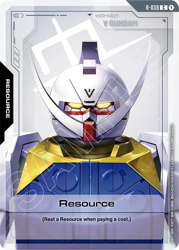 Image for Resource (R-039) [R-039] - Gundam Card Game