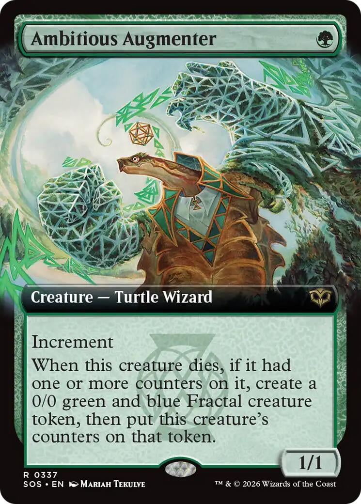 Image for Ambitious Augmenter (Extended Art) [337] - Magic: The Gathering