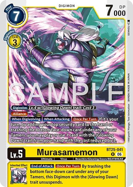 Image for Murasamemon [BT25-041 R] - Digimon Card Game