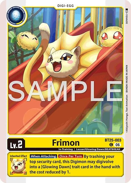 Image for Frimon [BT25-003 C] - Digimon Card Game