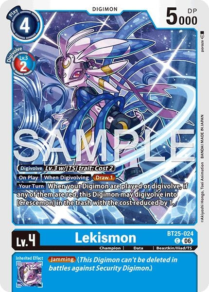 Image for Lekismon [BT25-024 C] - Digimon Card Game