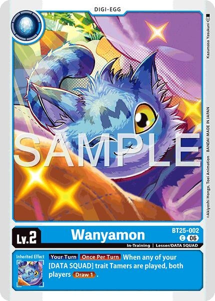 Image for Wanyamon [BT25-002 C] - Digimon Card Game