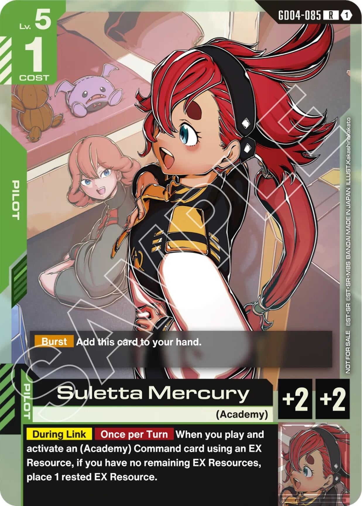 Image for Suletta Mercury (GD04 Release Event) [GD04-085] - Gundam Card Game
