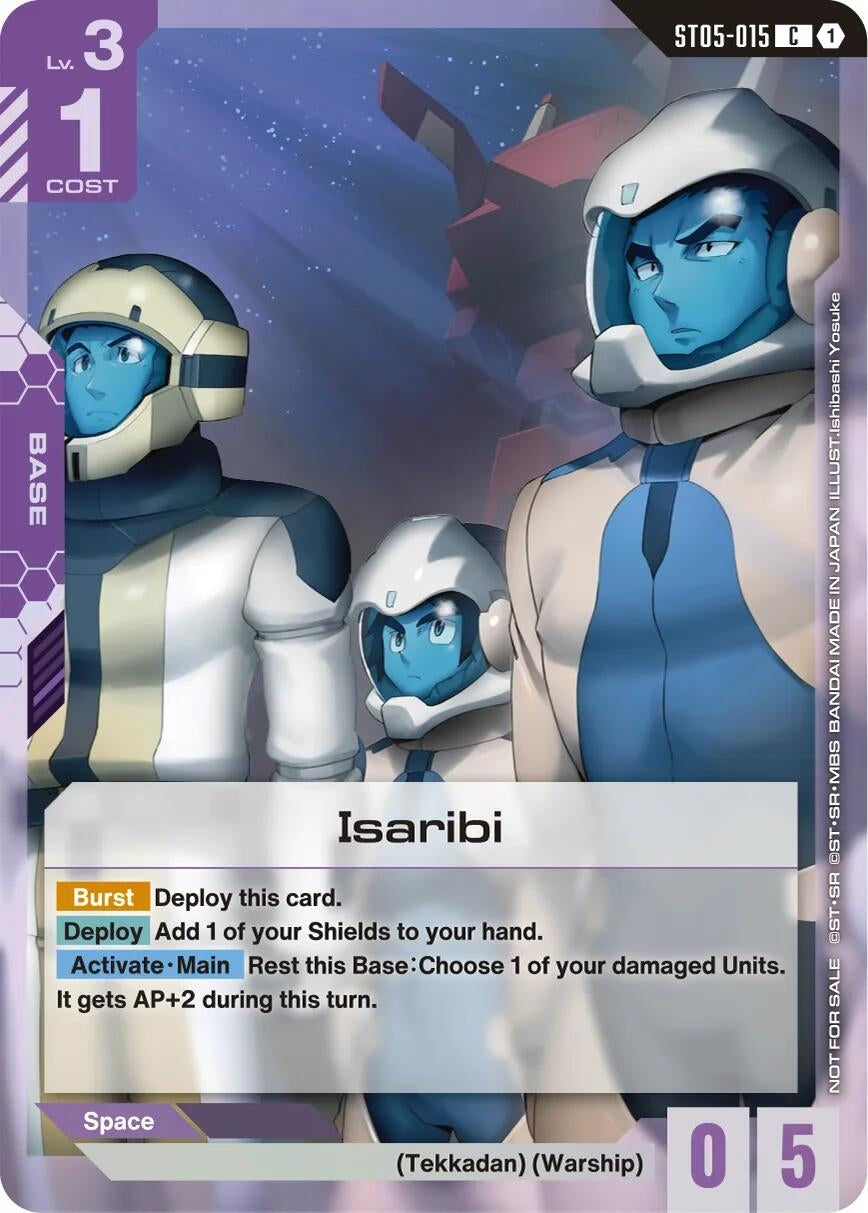 Image for Isaribi (Newtype Challenge 2026 Mission 3) [ST05-015] - Gundam Card Game