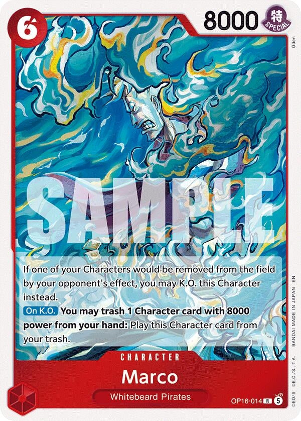 Image for Marco [OP16-014] - One Piece Card Game