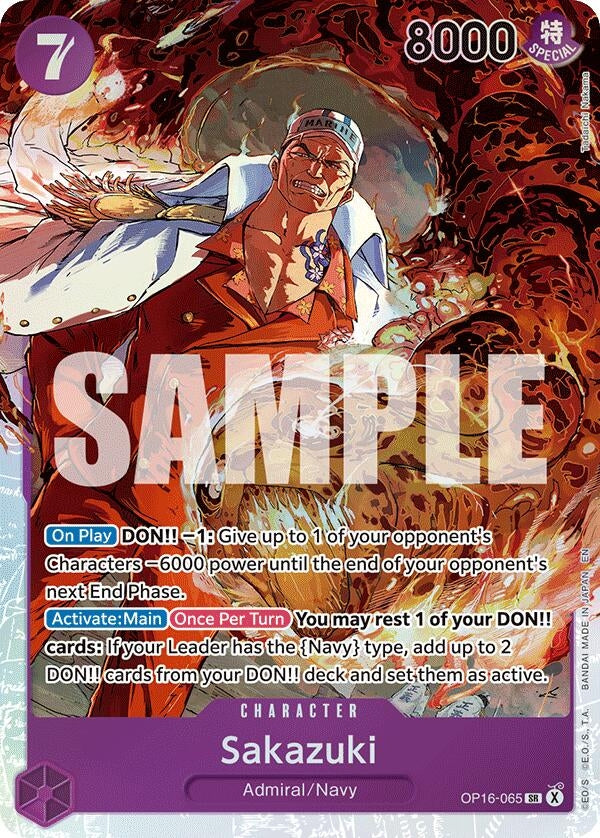 Image for Sakazuki [OP16-065] - One Piece Card Game