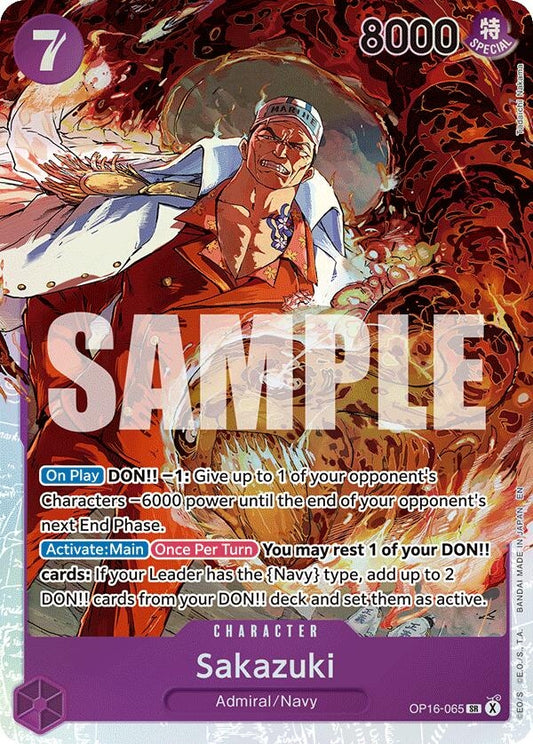 Image for Sakazuki [OP16-065] - One Piece Card Game