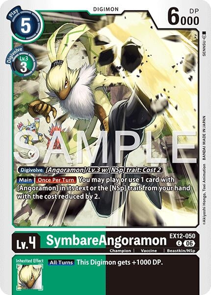Image for SymbareAngoramon [EX12-050 C] - Digimon Card Game
