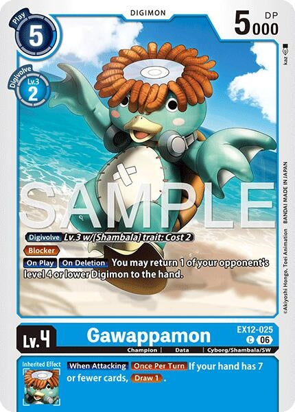 Image for Gawappamon [EX12-025 C] - Digimon Card Game