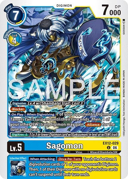 Image for Sagomon [EX12-029 U] - Digimon Card Game