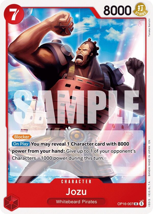 Image for Jozu [OP16-007] - One Piece Card Game