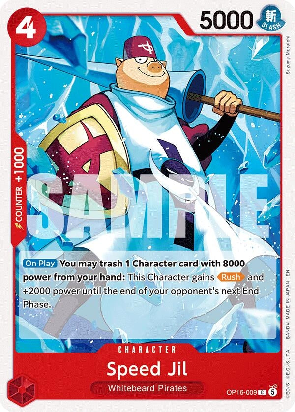 Image for Speed Jil [OP16-009] - One Piece Card Game