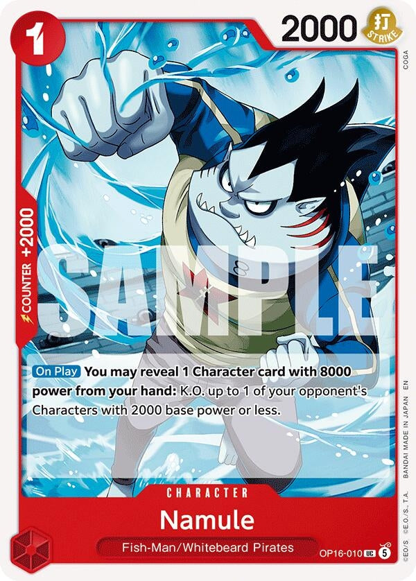Image for Namule [OP16-010] - One Piece Card Game