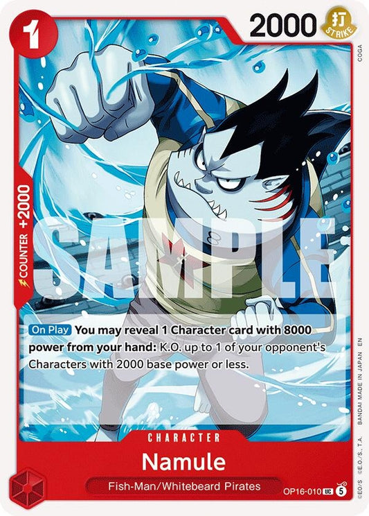 Image for Namule [OP16-010] - One Piece Card Game