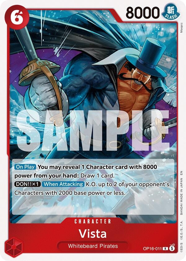 Image for Vista [OP16-011] - One Piece Card Game