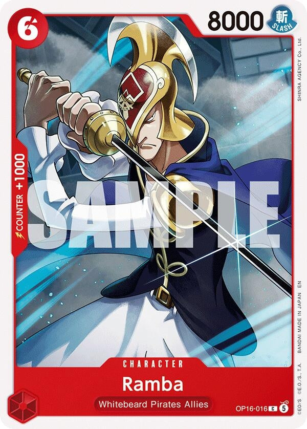 Image for Ramba [OP16-016] - One Piece Card Game