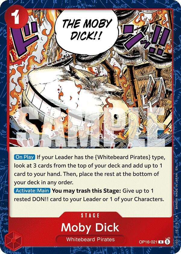 Image for Moby Dick [OP16-021] - One Piece Card Game