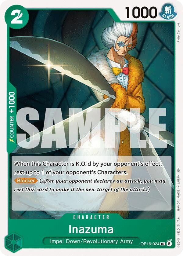 Image for Inazuma [OP16-024] - One Piece Card Game