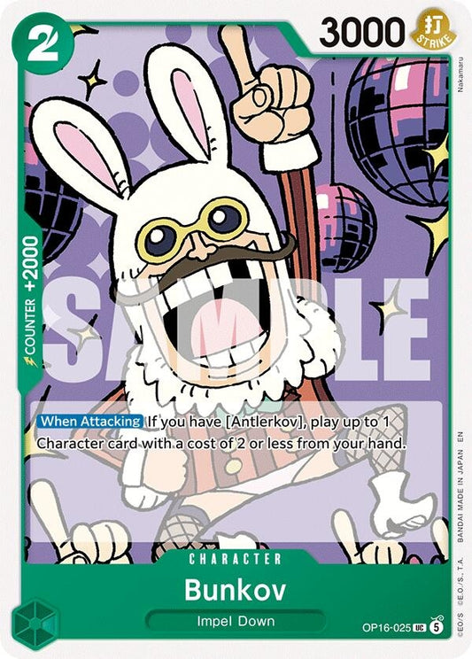 Image for Bunkov [OP16-025] - One Piece Card Game