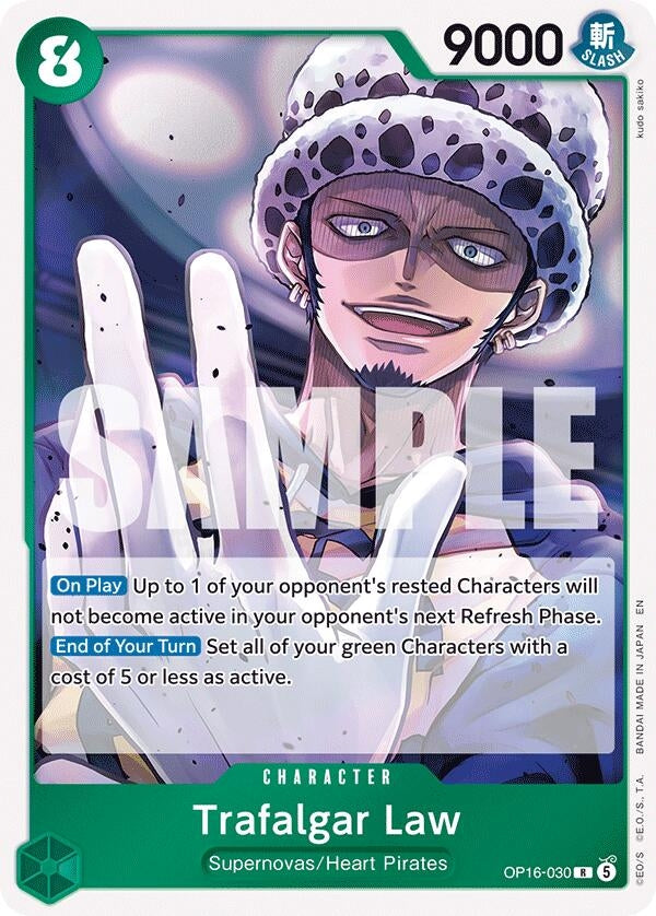 Image for Trafalgar Law (030) [OP16-030] - One Piece Card Game