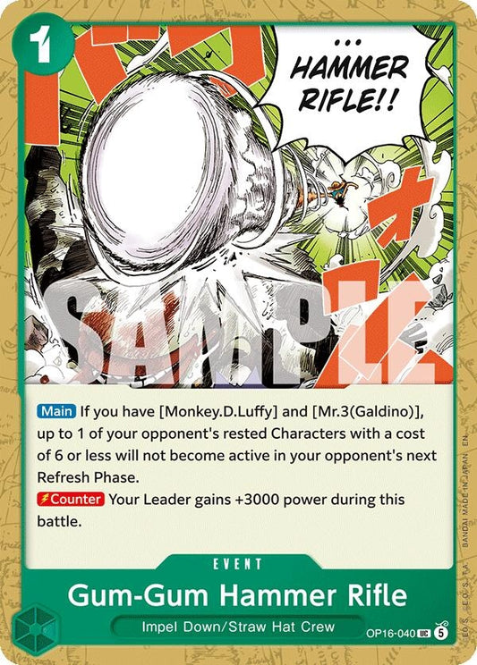 Image for Gum-Gum Hammer Rifle [OP16-040] - One Piece Card Game