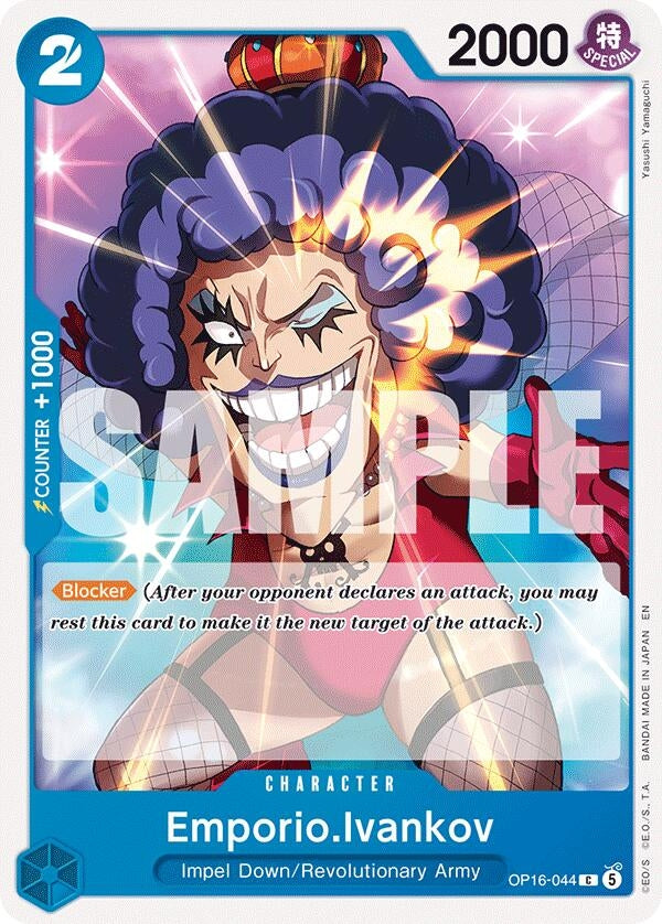 Image for Emporio.Ivankov (044) [OP16-044] - One Piece Card Game