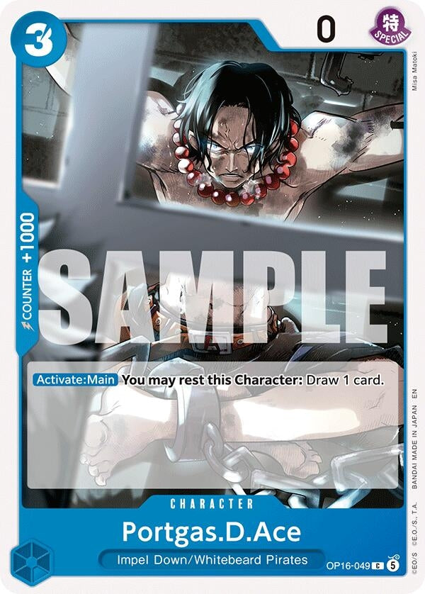 Image for Portgas.D.Ace (049) [OP16-049] - One Piece Card Game