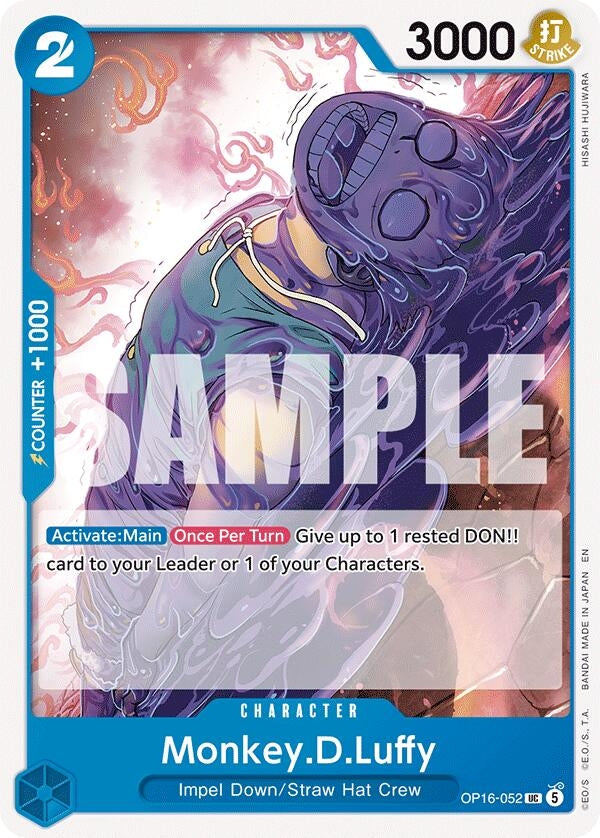 Image for Monkey.D.Luffy (052) [OP16-052] - One Piece Card Game