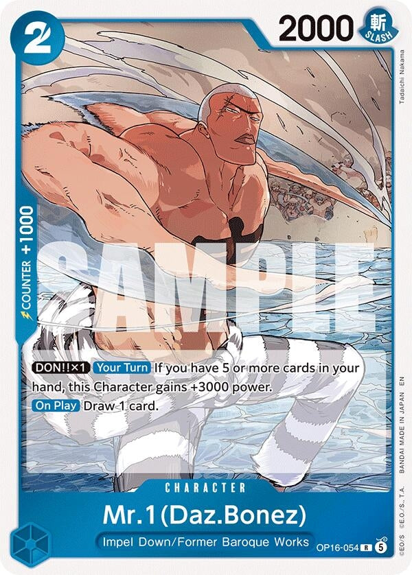 Image for Mr.1(Daz.Bonez) [OP16-054] - One Piece Card Game