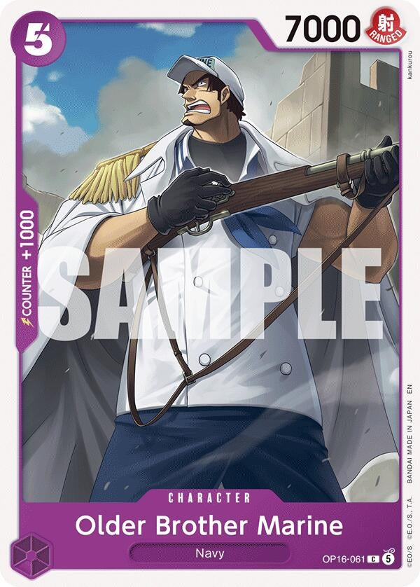 Image for Older Brother Marine [OP16-061] - One Piece Card Game