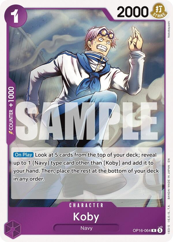 Image for Koby [OP16-064] - One Piece Card Game