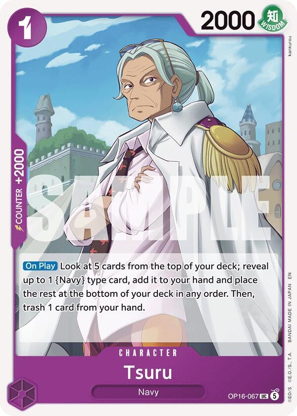 Image for Tsuru [OP16-067] - One Piece Card Game