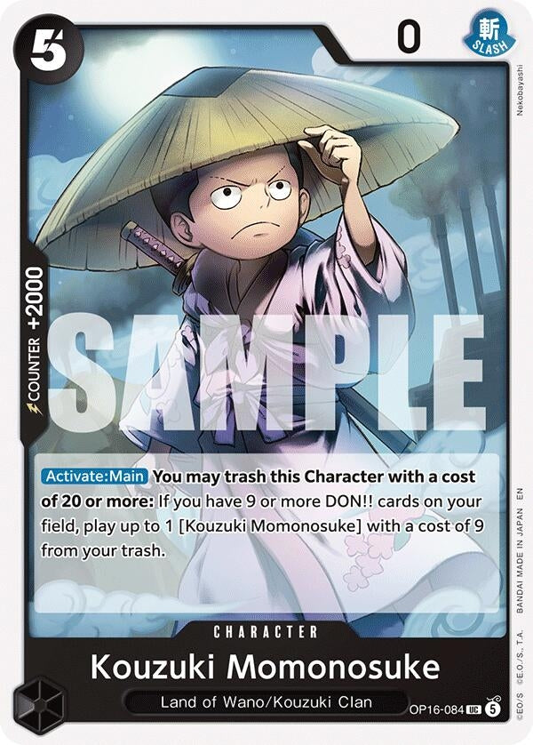 Image for Kouzuki Momonosuke (084) [OP16-084] - One Piece Card Game