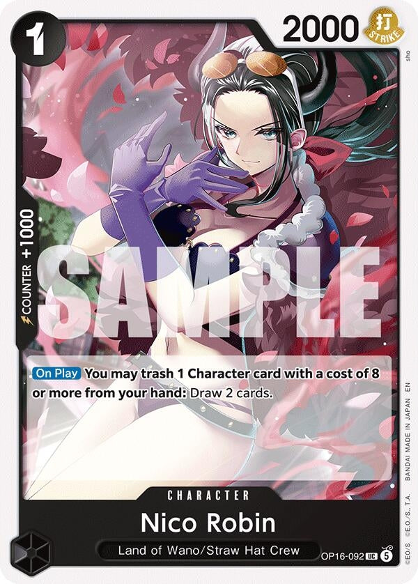 Image for Nico Robin [OP16-092] - One Piece Card Game