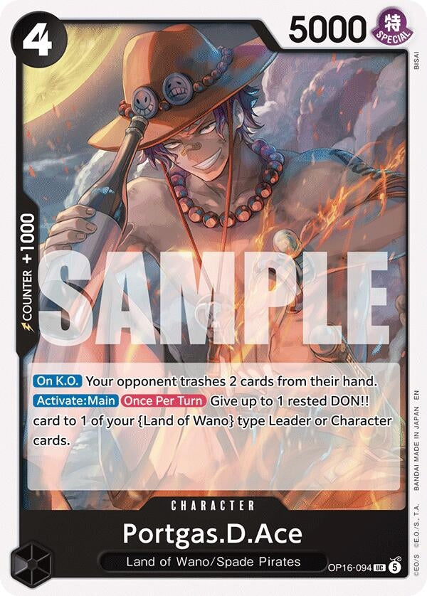 Image for Portgas.D.Ace (094) [OP16-094] - One Piece Card Game