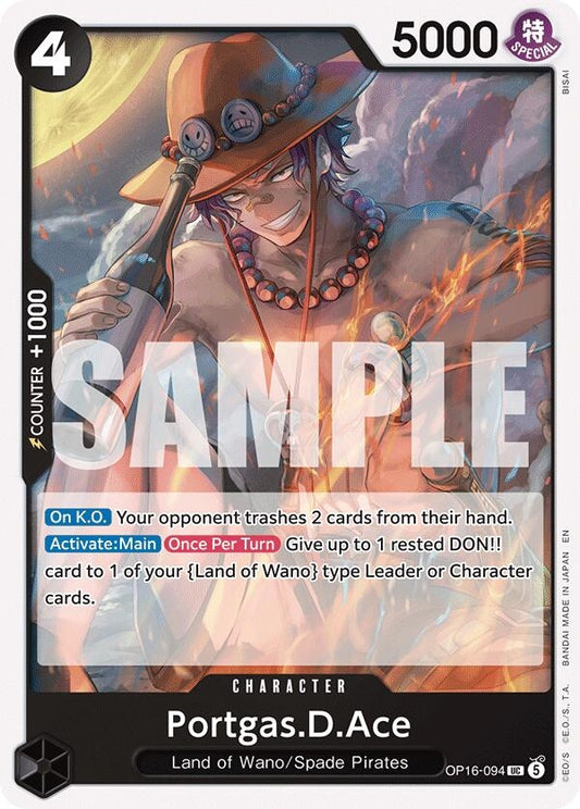 Image for Portgas.D.Ace (094) [OP16-094] - One Piece Card Game
