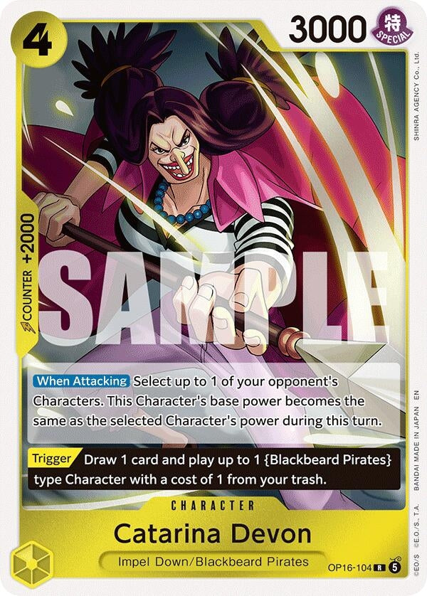 Image for Catarina Devon [OP16-104] - One Piece Card Game