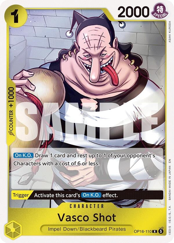 Image for Vasco Shot [OP16-110] - One Piece Card Game